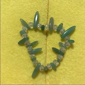 Beautiful green aventurine bracelet